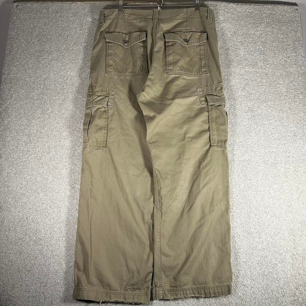 Y2K Levi's loose fit baggy wide leg skater cargo pants Size 38x32